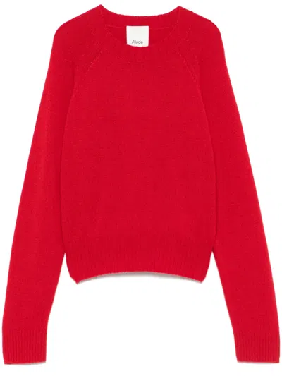Allude Pullover Aus Kaschmir In Rot