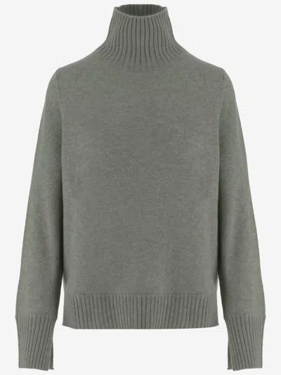 Allude Cashmere Sweater In Transparent