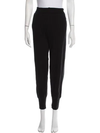 Pre-owned Allude Cashmere Sweatpants In Black