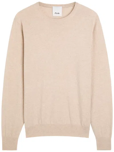Allude Cashmere Sweatshirt In Neutral