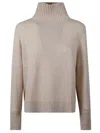 Allude Cashmere Turtleneck In Neutral