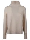 Allude Cashmere Turtleneck In Neutral