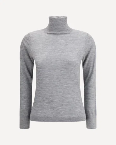 ALLUDE CASHMERE TURTLENECK SWEATER