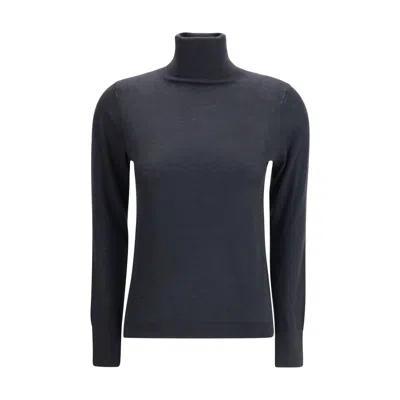 ALLUDE CASHMERE TURTLENECK WOMEN'S SWEATER