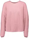 Allude Chunky-knit Sweater In Pink