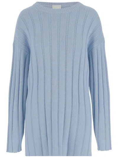 ALLUDE COTTON AND CASHMERE SWEATER