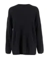 Allude Cashmere Sweater In Black