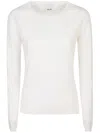 ALLUDE CREW-NECK JUMPER