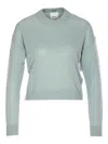 Allude Crew-neck Cashmere Sweater In Blue