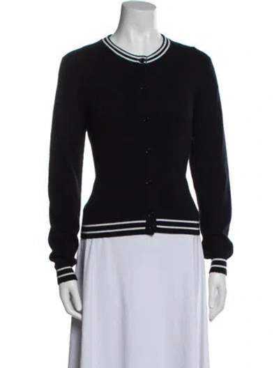 Pre-owned Allude Crew Neck Sweater In Multi