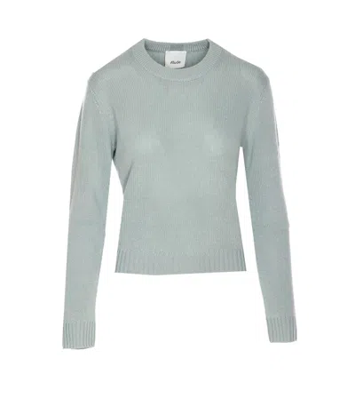 Allude Crewneck Sweater In Gray
