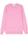 Allude Fine-knit Cashmere Jumper In Pink