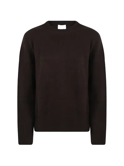 Allude Fine-knit Cashmere Sweater In Black