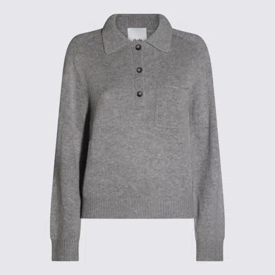 ALLUDE GREY WOOL KNITWEAR