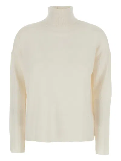 ALLUDE HIGH-NECK CASHMERE SWEATER