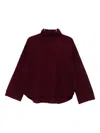 Allude High-neck Jumper In Red