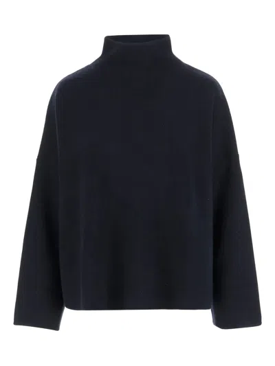 Allude Wool And Cashmere Sweater In Blue
