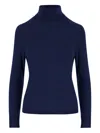 Allude Wool Sweater In Blue