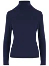 Allude Wool Sweater In Blue