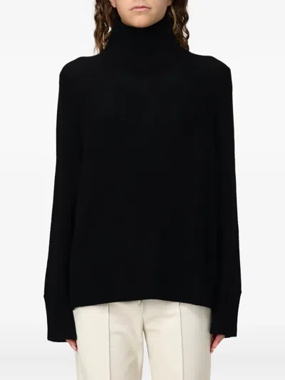 ALLUDE HIGH-NECK SWEATER