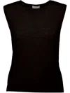 Allude Knitted Top In ブラック