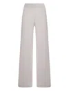 Allude Trousers Blacks And Greys In Neutral