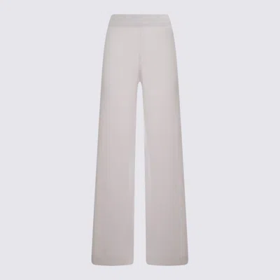 ALLUDE LIGHT GREY WOOL PANTS