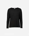 Allude Lightweight Shirt In Black In Black