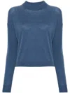 ALLUDE LONG-SLEEVE SWEATER