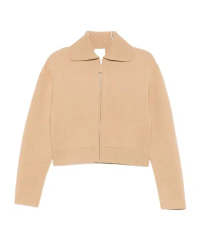 Allude Long-sleeve Jacket In Neutral