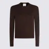 Allude Cashmere Sweater In Brown
