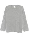 Allude Cashmere Sweater In Grey