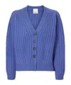 Allude Oversized Dropshoulder Knit Sweater In Blue