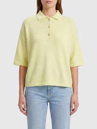 Allude Polo Shirt Woman Color Yellow