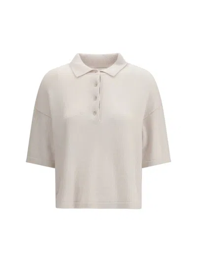 Allude Polo Shirts In White