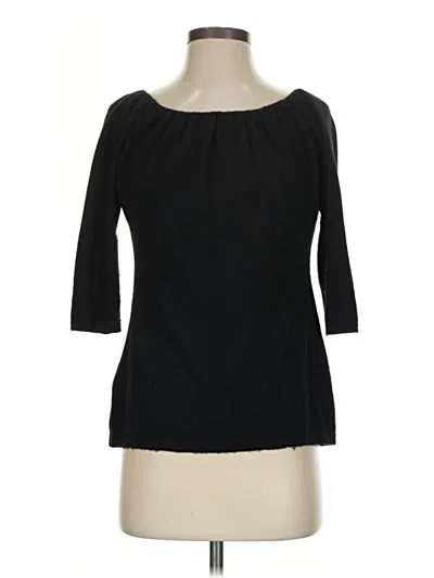 Pre-owned Allude Pullover Sweater In Black