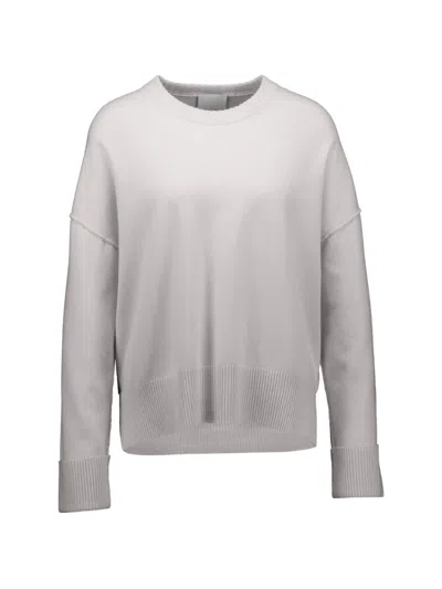 Allude Ribbed Sweater In Neutral