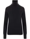 Allude Virgin Wool Jumper In Black