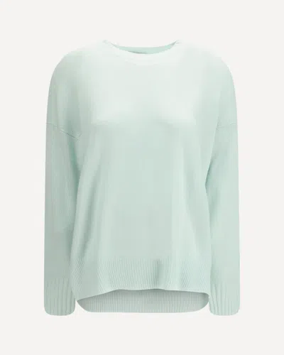 Allude Light Blue Cashmere Cashmere Sweater