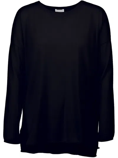 Allude Round-neck Jumper In ブルー
