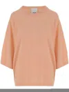 Allude Wool And Cashmere Sweater In Rosa