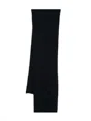 Allude Ribbed Cashmere Silk-blend Scarf