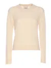 Allude Beige Sweater In Neutral