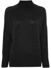 Allude Stand-neck Sweater