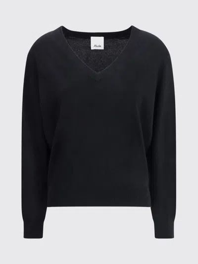 ALLUDE SWEATER ALLUDE WOMAN COLOR BEIGE,H57043022