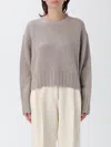 Allude Sweater  Woman Color Beige In Neutral