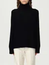 Allude High-neck Sweater In Black