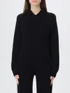 Allude Black Wool Knitwear In Black