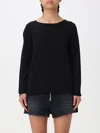Allude Fine Knit Jumper In Black