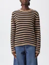 Allude Sweater  Woman Color Brown In Brown